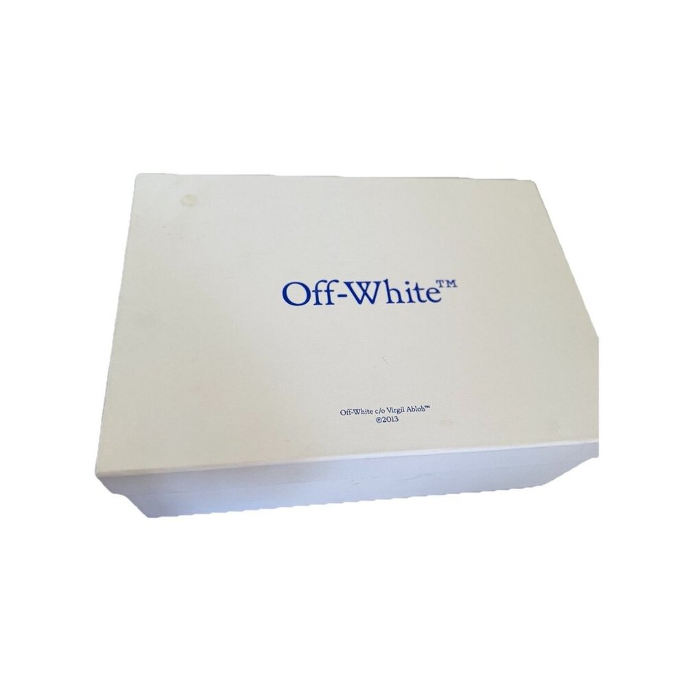 Off-White Empty Shoe Storage Box inlcuding Nordstrom Return Label And $655 MSRP